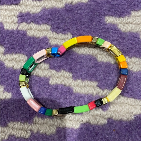 Multicolored arrow beaded bracelet - Picture 4 of 4